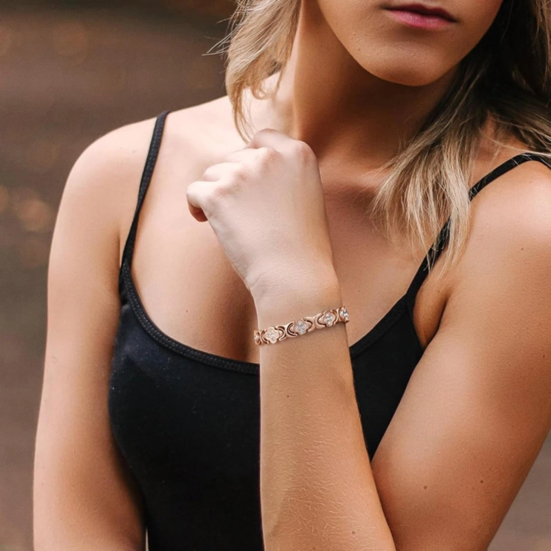 Women's Pure Copper Bracelet for Women, Effective Healing Magnet Bracelets